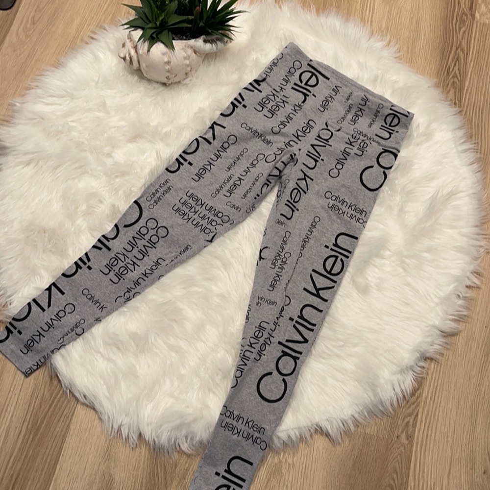 CALVIN KLEIN  GREY LEGGINGS